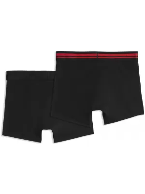Мъжки боксерки PUMA MEN EVERYDAY PLACED LOGO BOXER 2P 93847618 ЧЕРВЕНА КОМБИНАЦИЯ