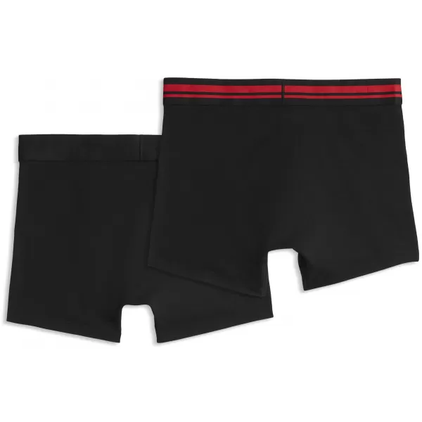  Мъжки боксерки PUMA MEN EVERYDAY PLACED LOGO BOXER 2P 93847618 ЧЕРВЕНА КОМБИНАЦИЯ 