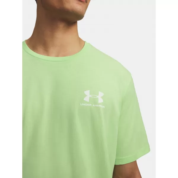  Мъжка тениска UNDER ARMOUR M SPORTSTYLE LC SS 1326799-712 ЗЕЛЕНО 