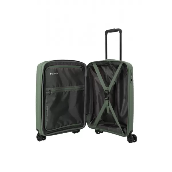  куфар TRAVELITE AIR STRIPE 4W S EXP ЗЕЛЕНО 