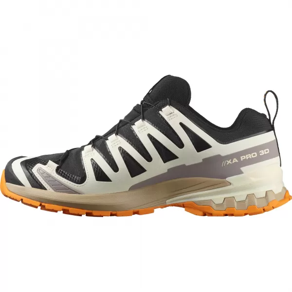  Мъжки обувки SALOMON XA PRO 3D V9 GORE-TEX L47881900 ЧЕРЕН/ВАНИЛОВ ЛЕД/КУРКУМА 