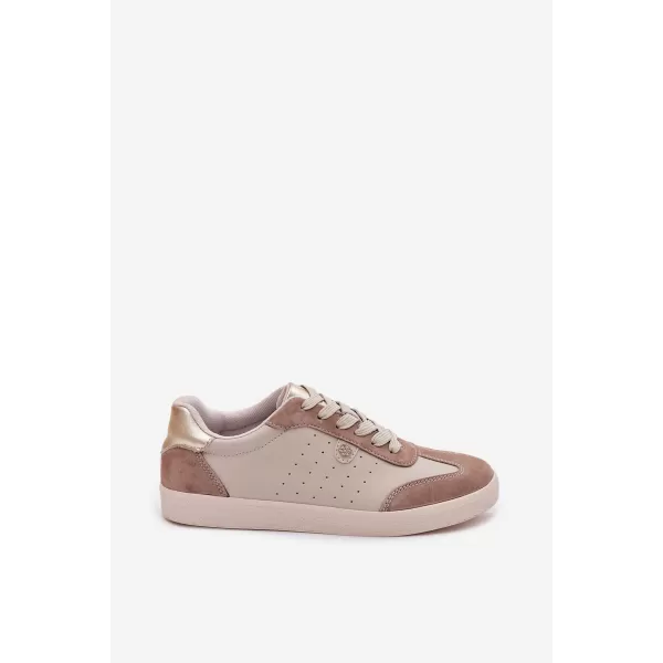  Дамски кецове S.BARSKI LR61-7091 БЕЖОВО 
