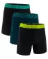 Мъжки боксерки UNDER ARMOUR UA PERFORMANCE COTTON - SOLID 6 - 3PK 1383889-007 ЧЕРЕН