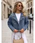 Дамско яке DSTREET TY5682 СИНЬО