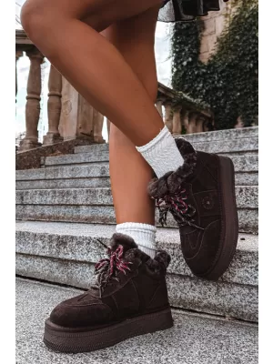 Дамски снежни човеци BIG STAR SHOES UU274312 ШОКОЛАД