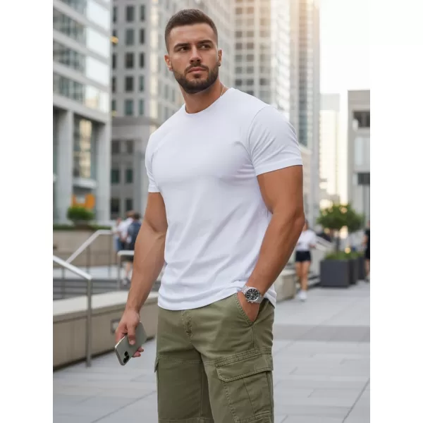  Мъжка тениска DSTREET RX5674 БЯЛО 