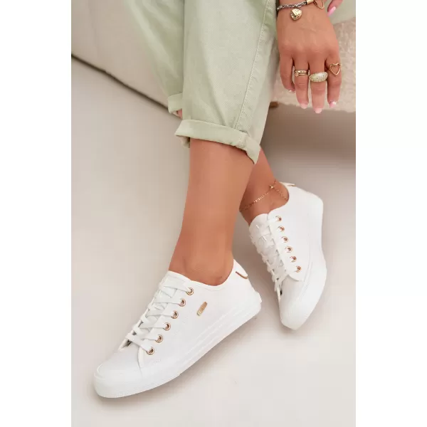  Дамски кецове BIG STAR SHOES TT274003 БЯЛО 