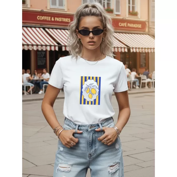  Дамска тениска DSTREET NX8043RY-WH БЯЛО 