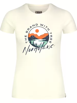 Дамска тениска NORDBLANC STARLIGHT NBSLT8176 БЯЛО