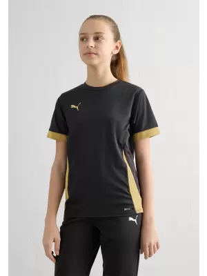Детска спортна тениска PUMA TEAMGOAL MATCHDAY JERSEY JR 70574828 PUMA BLACK/PUMA GOLD/MATTE GOLD