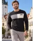 Мъжка тениска ALTISPORT IVAS ЧЕРЕН