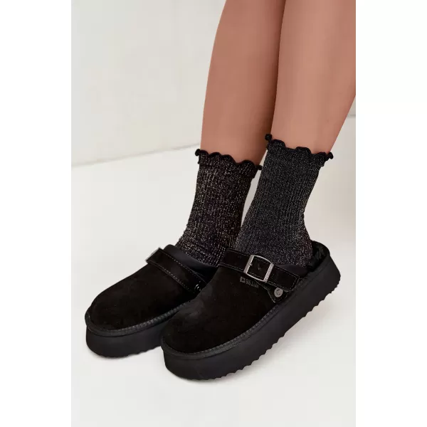  Дамски снежни човеци BIG STAR SHOES UU274698 ЧЕРЕН 