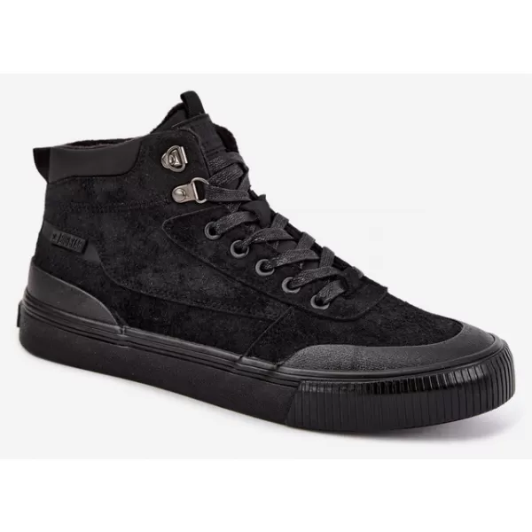  Мъжки кецове BIG STAR SHOES UU174305 ЧЕРЕН 