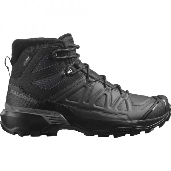  Дамски обувки SALOMON X ULTRA SNOWPILOT WATERPROOF L47585900 ЧЕРЕН/АСФАЛТ/CASTLERROCK 