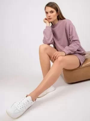 Дамски суичър BASIC FEEL GOOD AP-BL-A-R001 ТЪМНО РОЗОВО