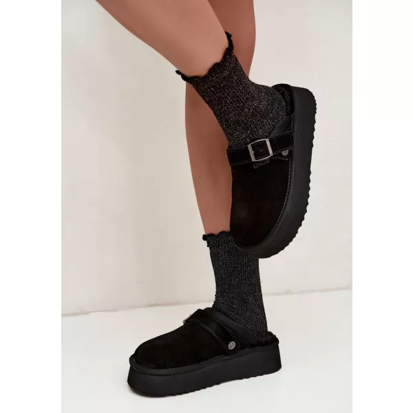  Дамски снежни човеци BIG STAR SHOES UU274698 ЧЕРЕН 