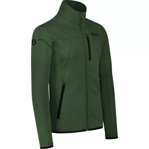  Мъжки суичър powerfleece NORDBLANC MORASS NBSFM8335 ЗЕЛЕНО 