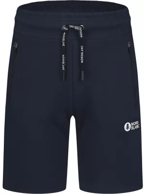 Мъжки памучни шорти NORDBLANC RELAXEDFIT NBSPM8254 ТЪМНО СИНЬО