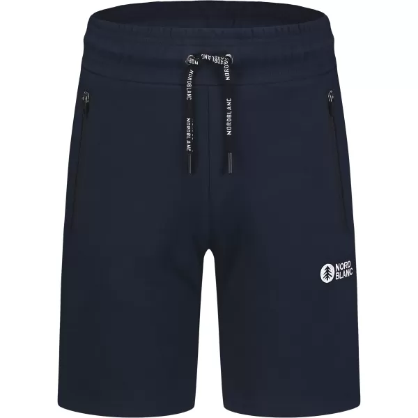  Мъжки памучни шорти NORDBLANC RELAXEDFIT NBSPM8254 ТЪМНО СИНЬО 