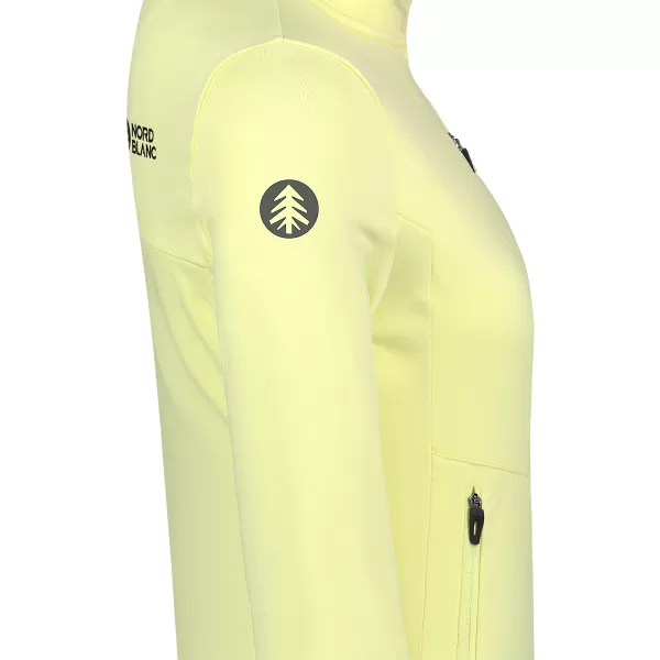  Дамски суичър powerfleece NORDBLANC CRISP NBSFL8338 КЕХЛИБАР 