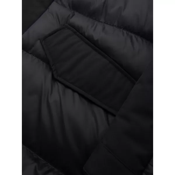  Мъжко зимно яке OMBRE OM-JALJ-0263 ЧЕРЕН 