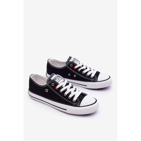  Дамски кецове BIG STAR SHOES T274023 ЧЕРЕН 