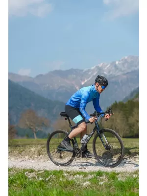 Мъжки шорти за колоездене NORDBLANC CHAIN NBSPM8081 СИНЬО