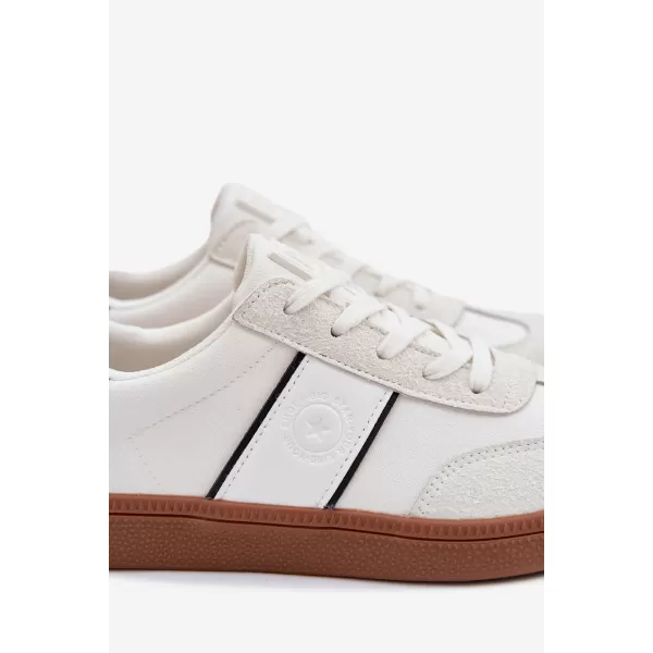  Мъжки кецове BIG STAR SHOES TT174128 БЯЛО 
