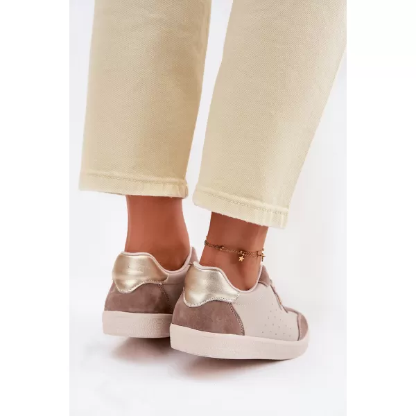  Дамски кецове S.BARSKI LR61-7091 БЕЖОВО 