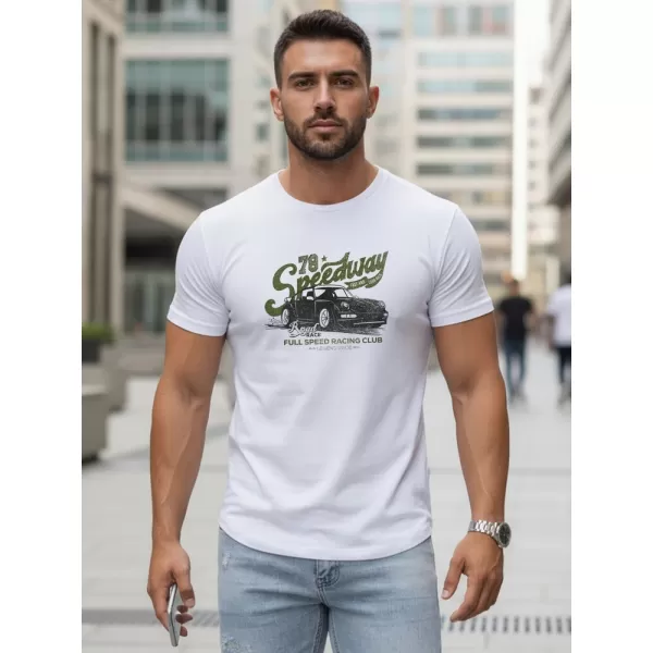  Мъжка тениска DSTREET NX5089R БЯЛО 