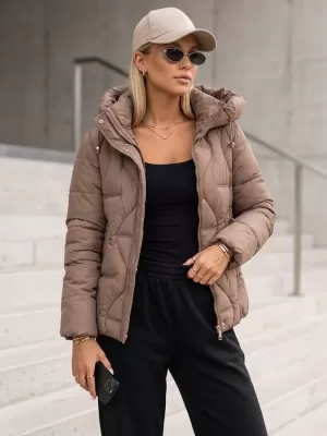 Дамско яке DSTREET TY5941 БЕЖОВО