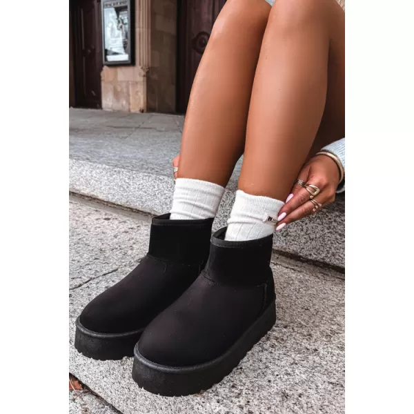  Дамски снежни човеци BIG STAR SHOES UU274222 ЧЕРЕН 