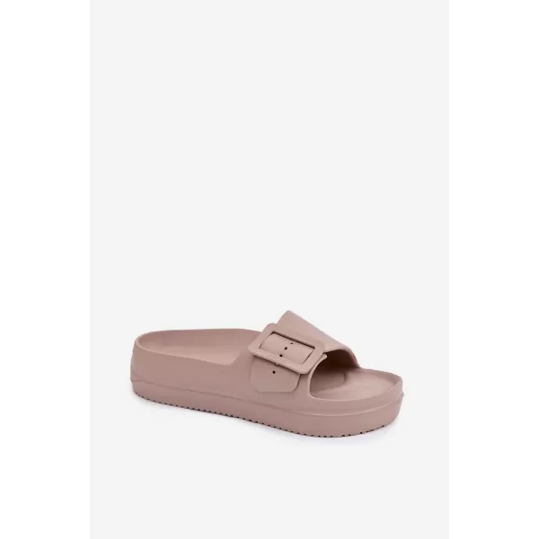  Дамски чехли BIG STAR SHOES TT274A079 БЕЖОВО 
