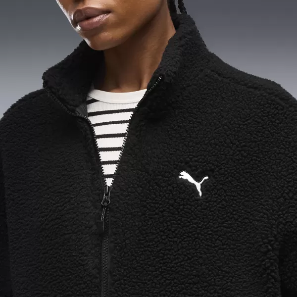  Дамско яке PUMA RE:FIBRE SHERPA JACKET W 69456701 ПУМА ЧЕРНА 