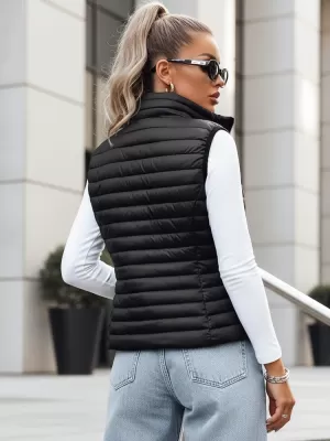 Дамски елек DSTREET TY3102 ЧЕРЕН
