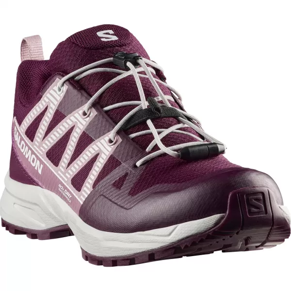  Детски обувки SALOMON OUTSCAPE WATERPROOF L49212600 ЗИМЕН ЦЪФТЕЖ/ЗОРА РОЗОВО/БЯЛО 