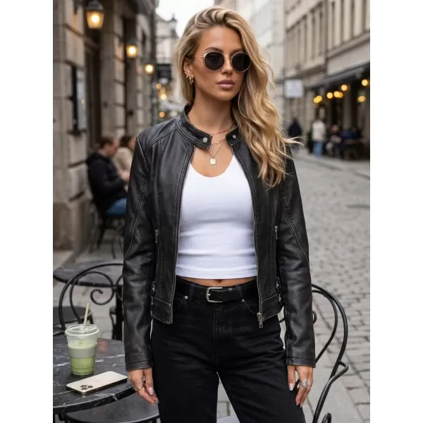  Дамско яке DSTREET TY5724 ЧЕРЕН 