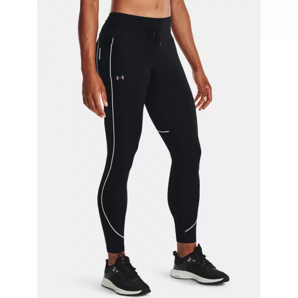  Дамски термо клин UNDER ARMOUR UA RUSH CG NOVELTY LEGGING 1365720-001 ЧЕРЕН 