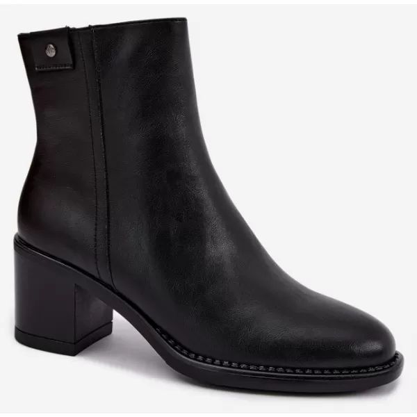  Дамски боти VINCEZA 58655 ЧЕРЕН 