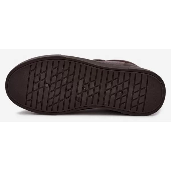  Мъжки кецове BIG STAR SHOES UU174326 КАФЯВИ/БЕЖОВИ СЕНКИ 