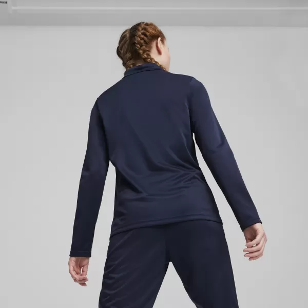  Дамско яке PUMA TEAMGOAL TRAINING JACKET WMN 658635-06 PUMA ТЪМНО/БЯЛО/ПЕРСИЙСКО СИНЬО 