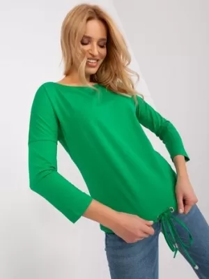Дамска блуза BASIC FEEL GOOD RV-BZ-4691.49 ЗЕЛЕНО