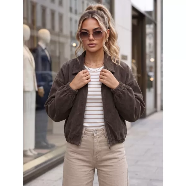  Дамско яке DSTREET TY6052 КАФЯВО 
