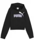 Детски суичър PUMA ESS 2 COLOR NO. 1 LOGO SHORT LENGTH HOOD 68607255 ПУМА ЧЕРНО/СВЕТЛА ЛАВАНДУЛА