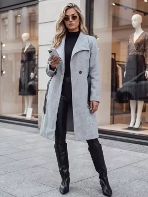 Дамско палто DSTREET NY0649 СВЕТЛО СИВО