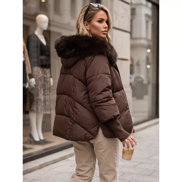  Дамско яке DSTREET TY5991 КАФЯВО 