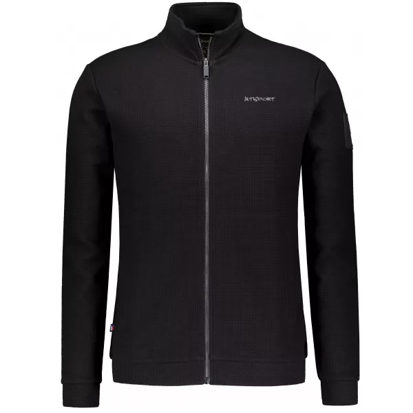  Мъжки суичър ALTISPORT IMRAY ЧЕРЕН 