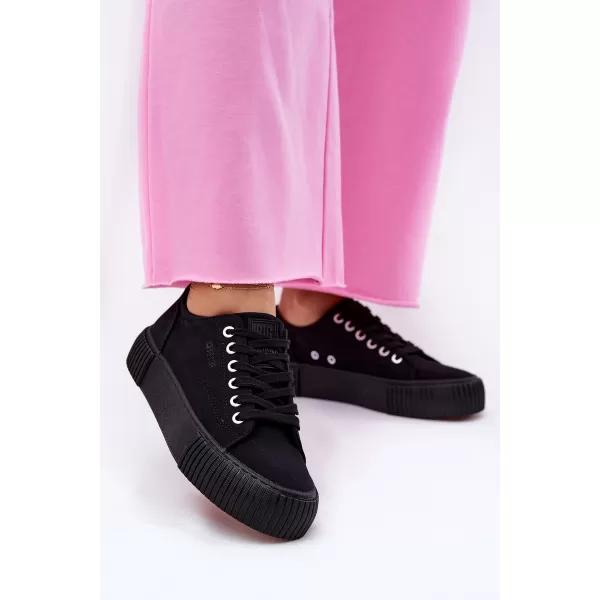  Дамски кецове BIG STAR SHOES RR274403 ЧЕРЕН 