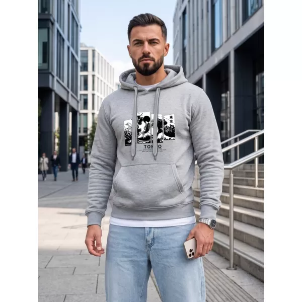  Мъжки суичър DSTREET NX5146BX-02-09 СВЕТЛО СИВО 
