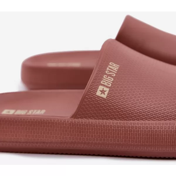  Дамски чехли BIG STAR SHOES UU274088 НЮАНСИ НА ЧЕРВЕНОТО 